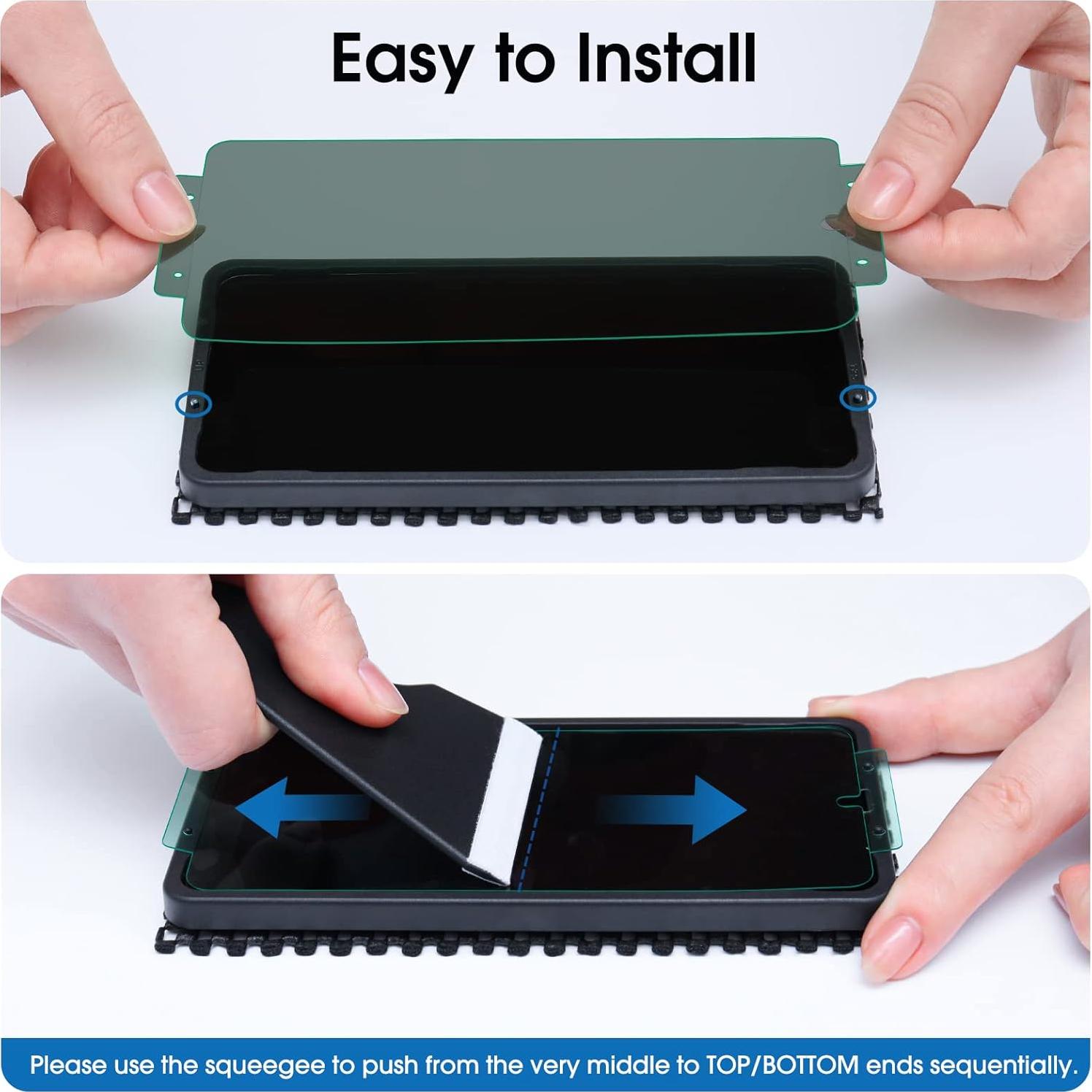 Protector de Pantalla Privado amFilm para Samsung Galaxy S22 6.1"