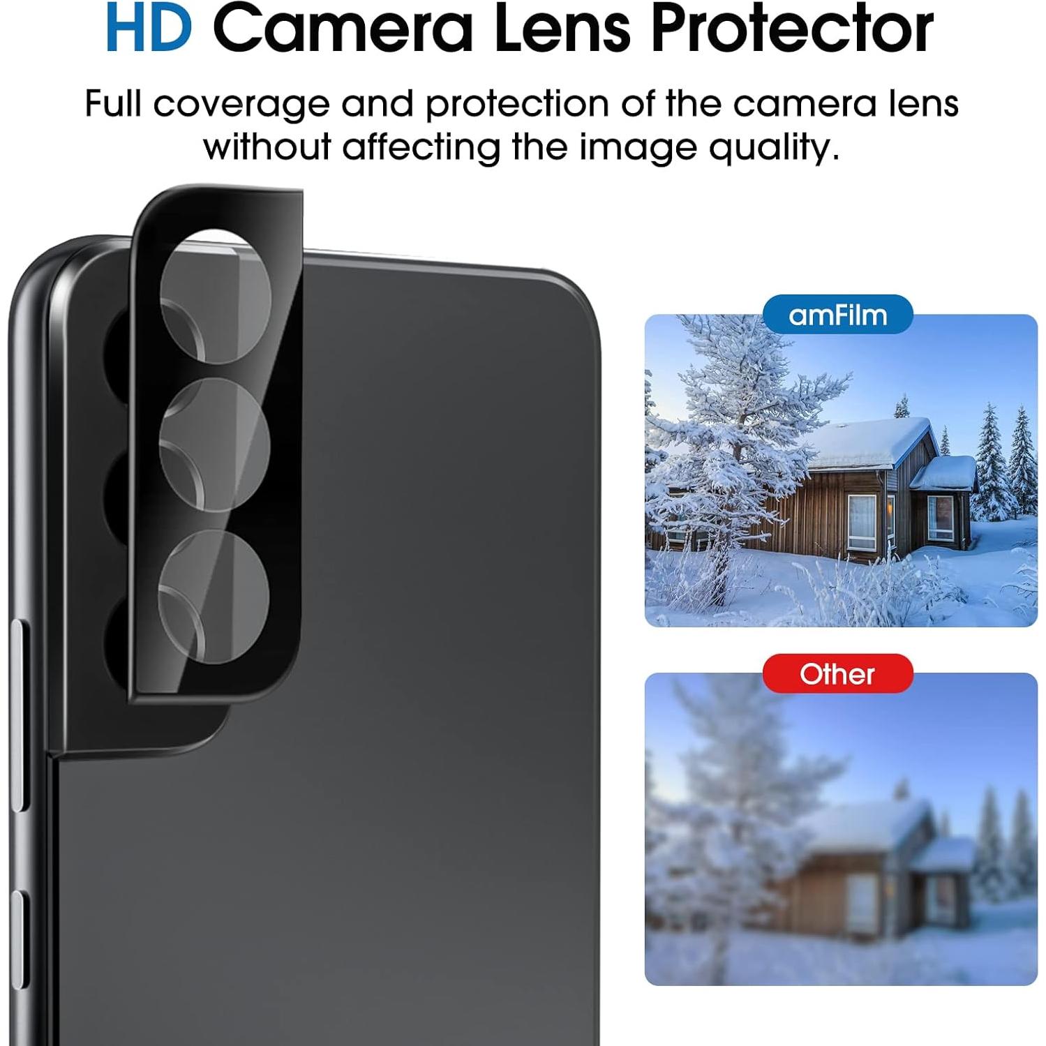 Protector de Pantalla Privado amFilm para Samsung Galaxy S22 6.1"