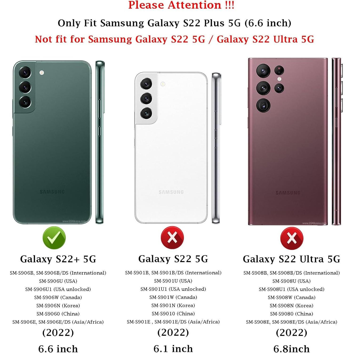 Funda Samsung Galaxy S22 Plus 5G Oro Rosa con Soporte y Protector