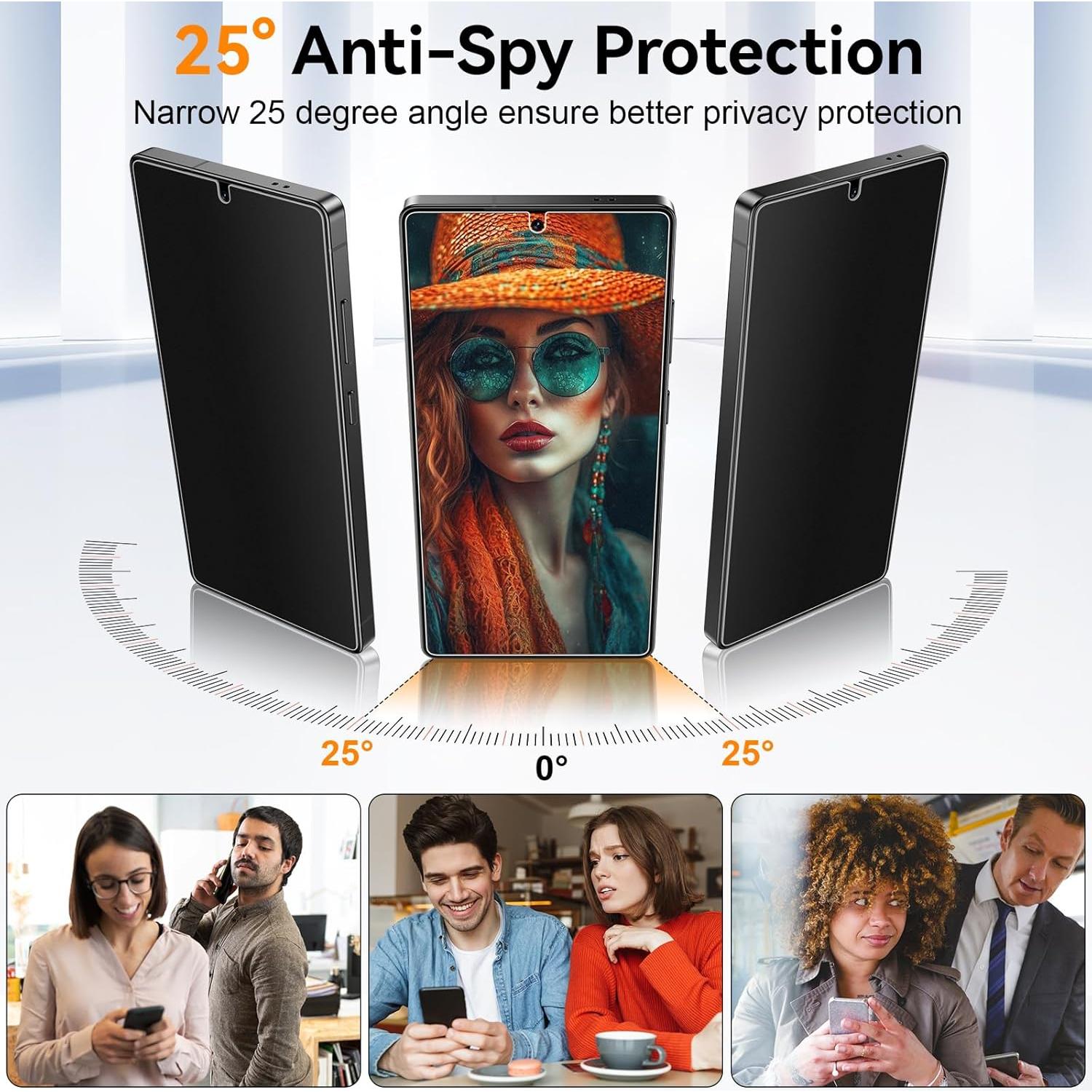 Protector de Pantalla Privado Mate Ksleri para Galaxy S25 Ultra