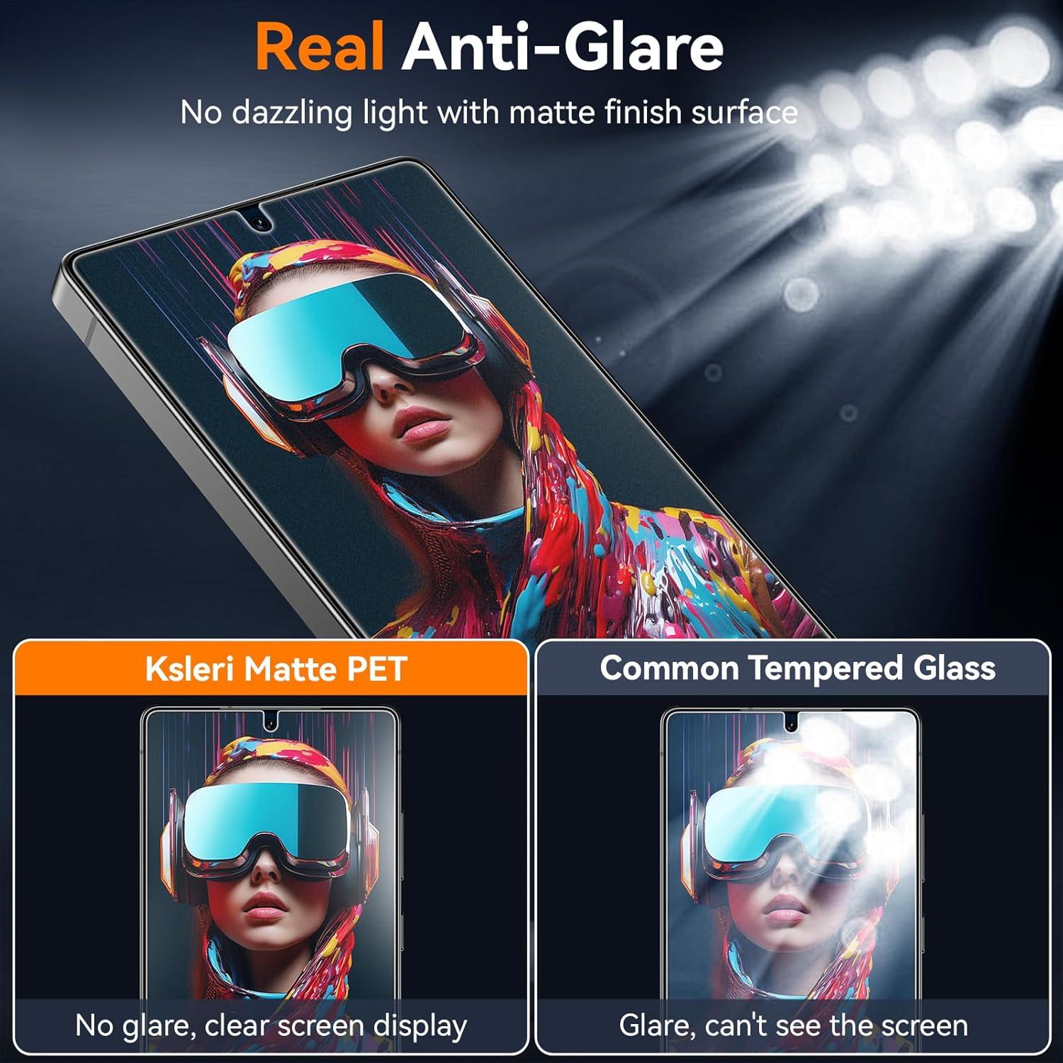 Protector de Pantalla Privado Mate Ksleri para Galaxy S25 Ultra