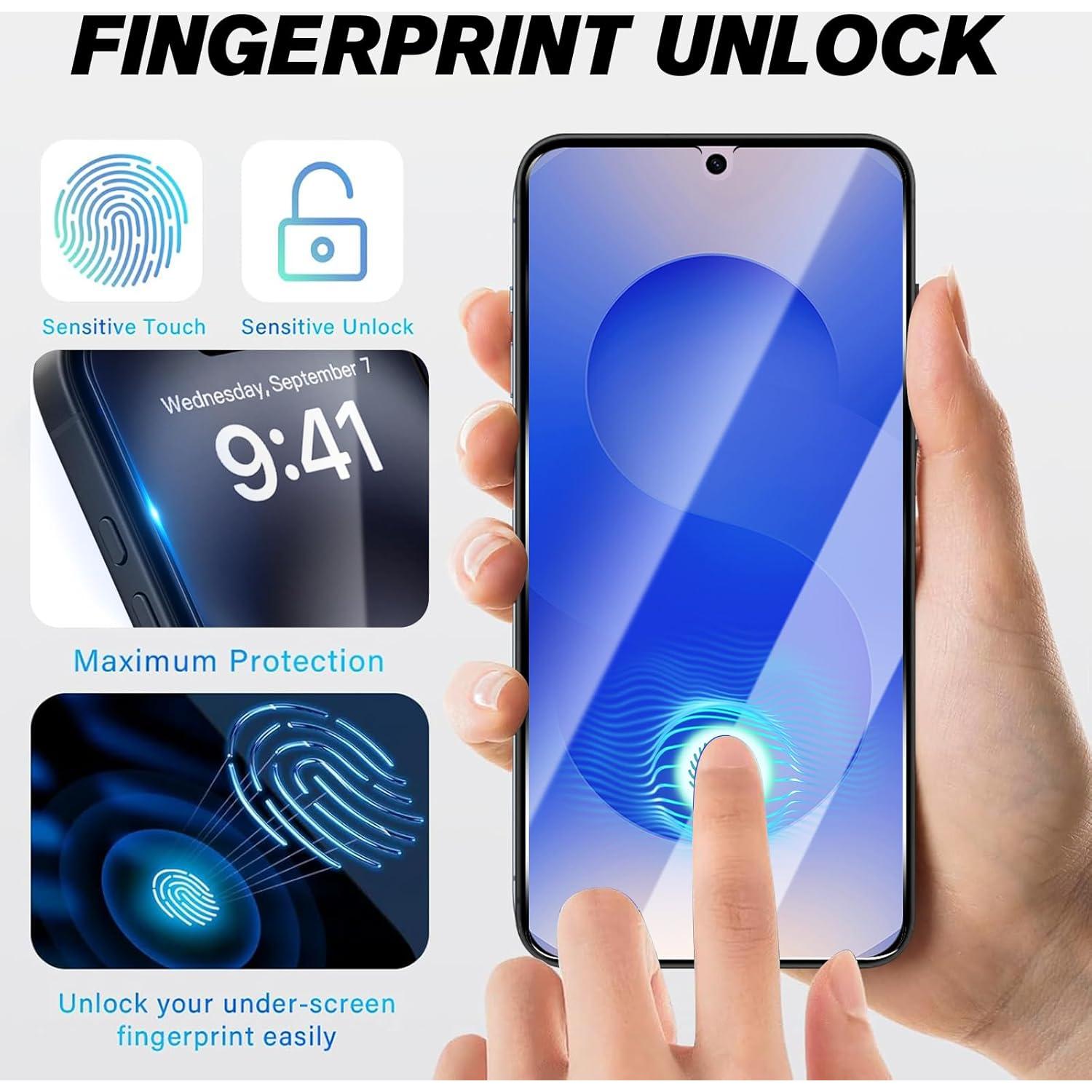 Protector de Pantalla Privado NECARSIN para Samsung Galaxy S25