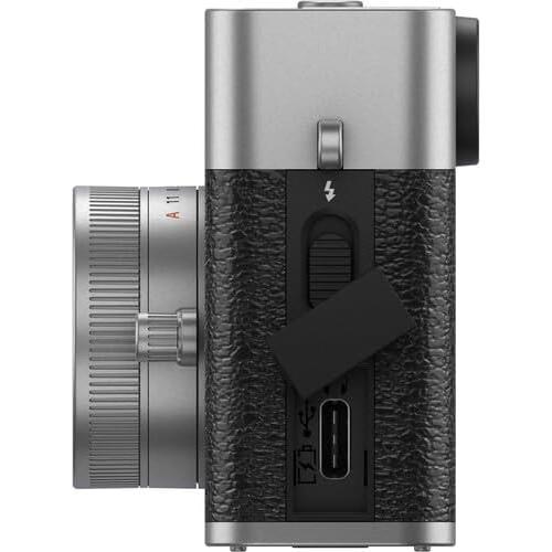 Cámara Digital FUJIFILM X Half Plata + Tarjeta 128GB + Batería