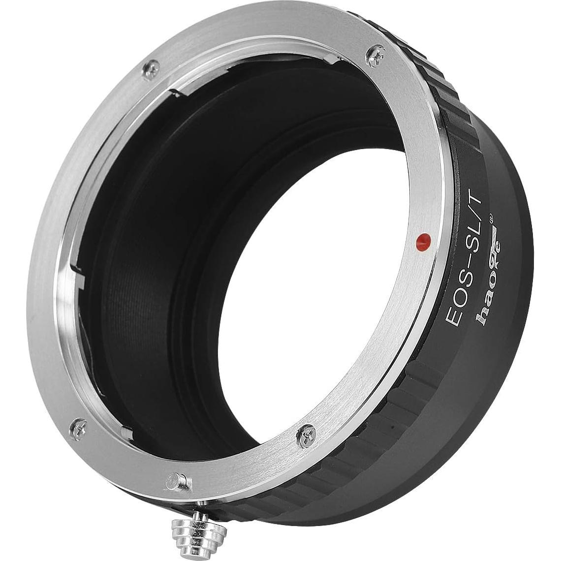 Adaptador de Lente Manual Haoge para Canon EOS EF a Leica L