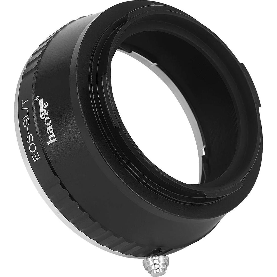 Adaptador de Lente Manual Haoge para Canon EOS EF a Leica L