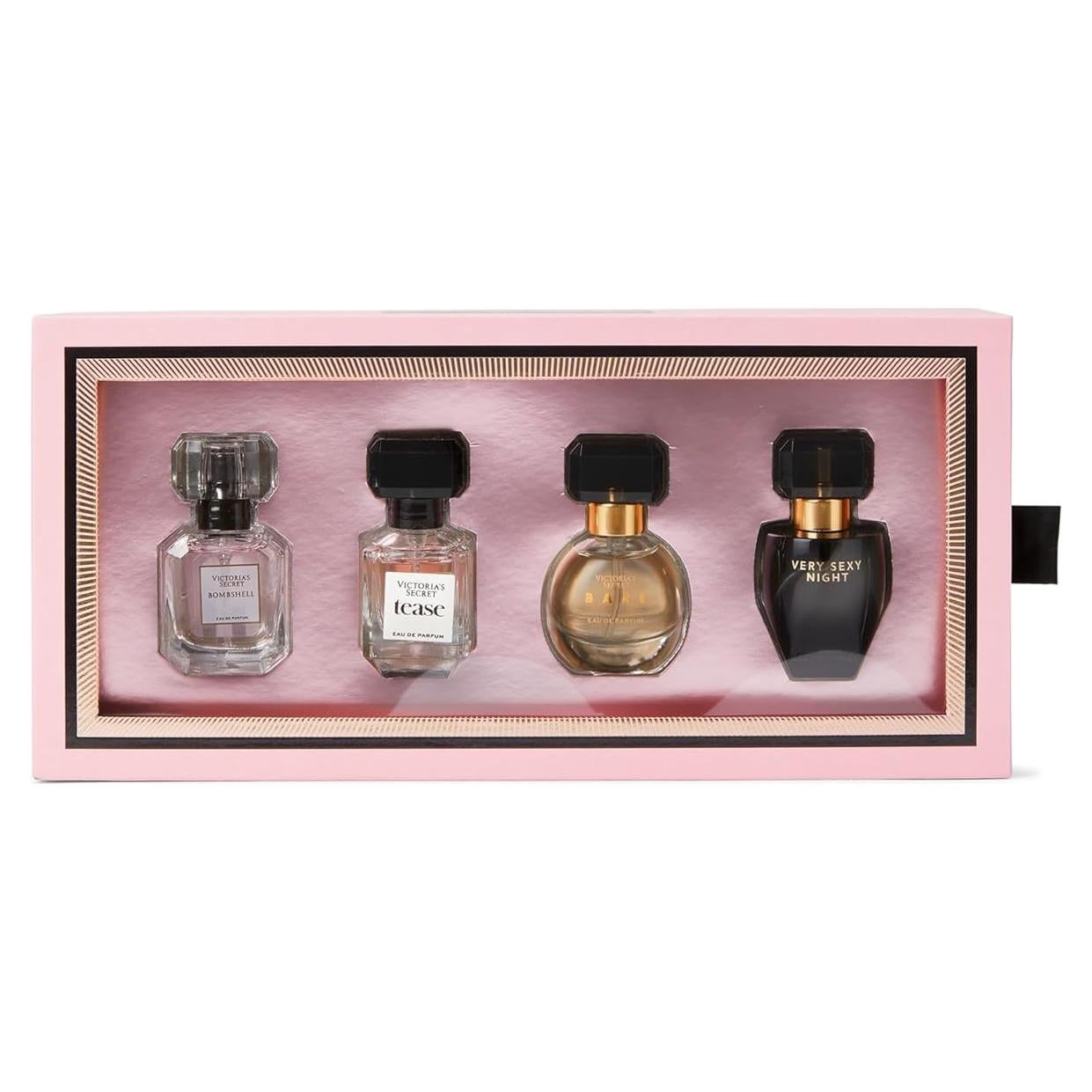 Set de Fragancias Victoria's Secret 7 ml - Bombshell, Tease, Bare