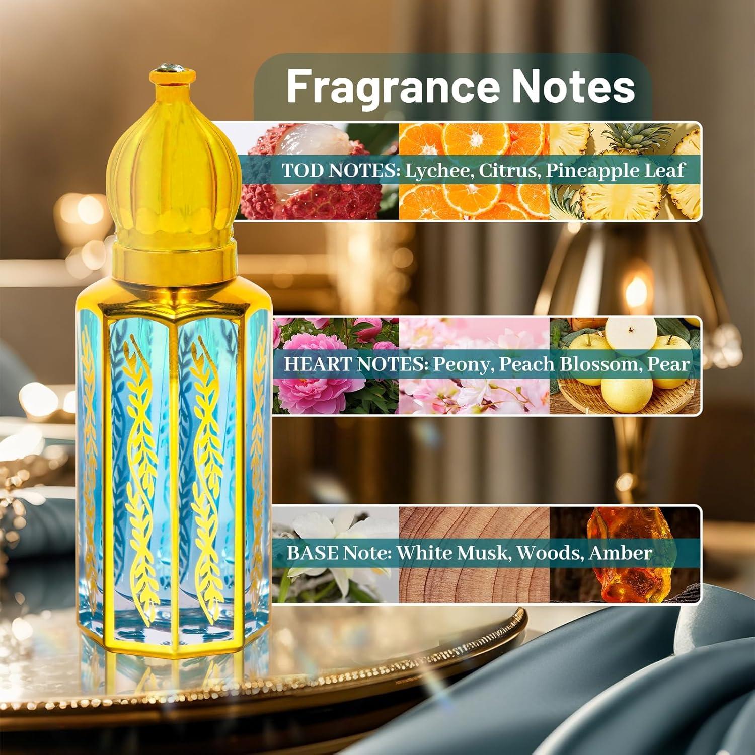 Pack de 3 Aceites de Perfume Árabes para Mujeres 35.4ML