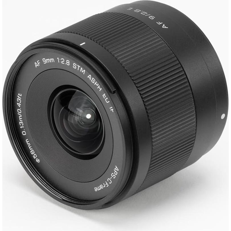 Lente Viltrox 9mm F2.8 E-Mount para Sony - Ultra-Ancho 113.8°