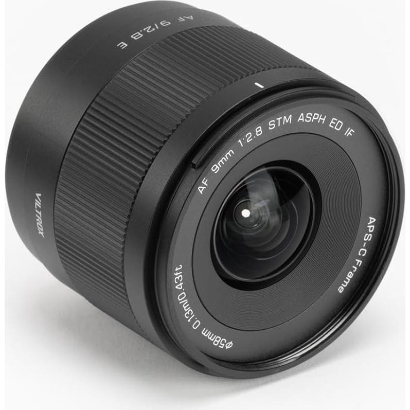 Lente Viltrox 9mm F2.8 E-Mount para Sony - Ultra-Ancho 113.8°