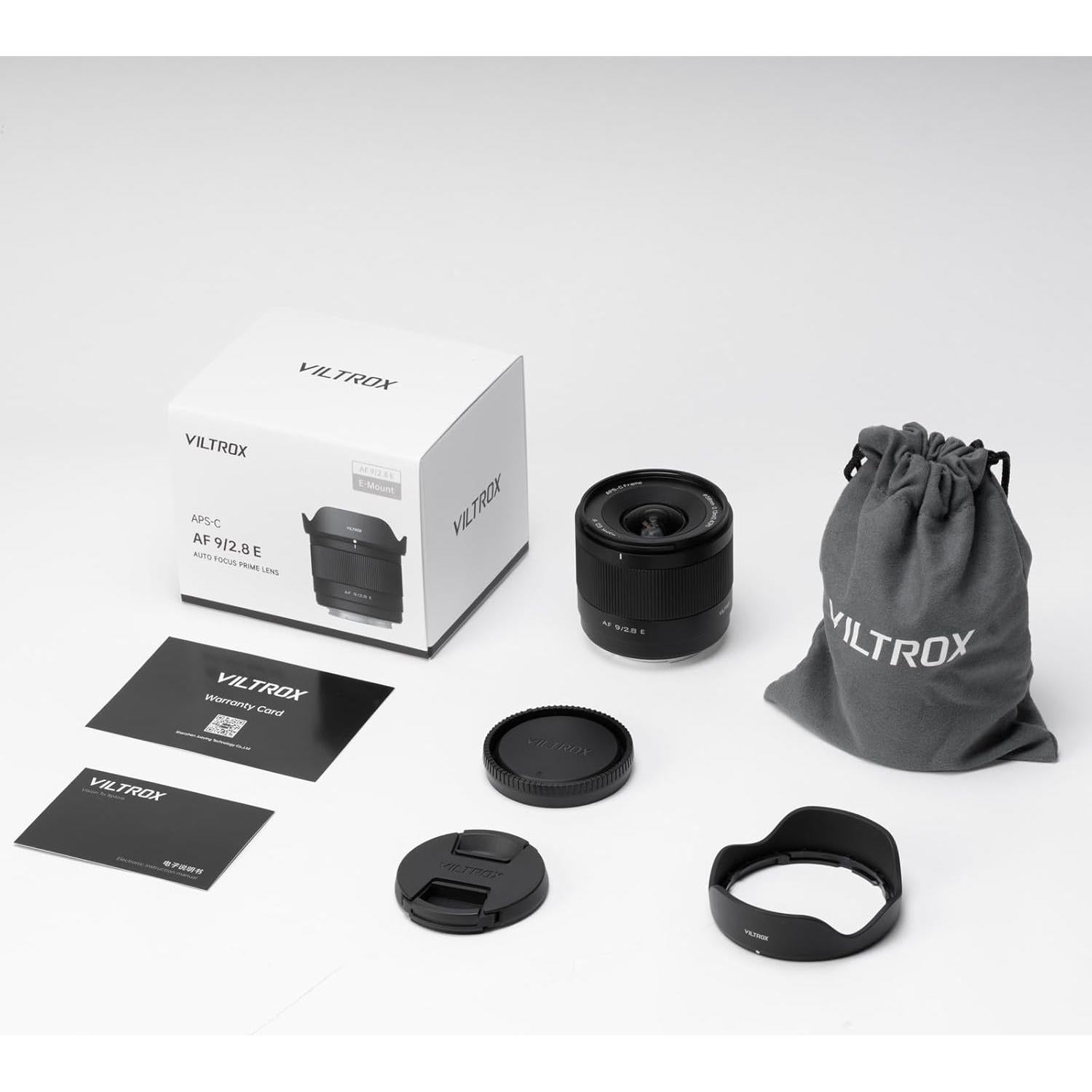 Lente Viltrox 9mm F2.8 E-Mount para Sony - Ultra-Ancho 113.8°