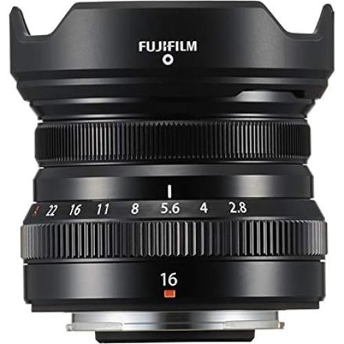 Lente Gran Angular Fujifilm XF16mmF2.8 R WR - Negro