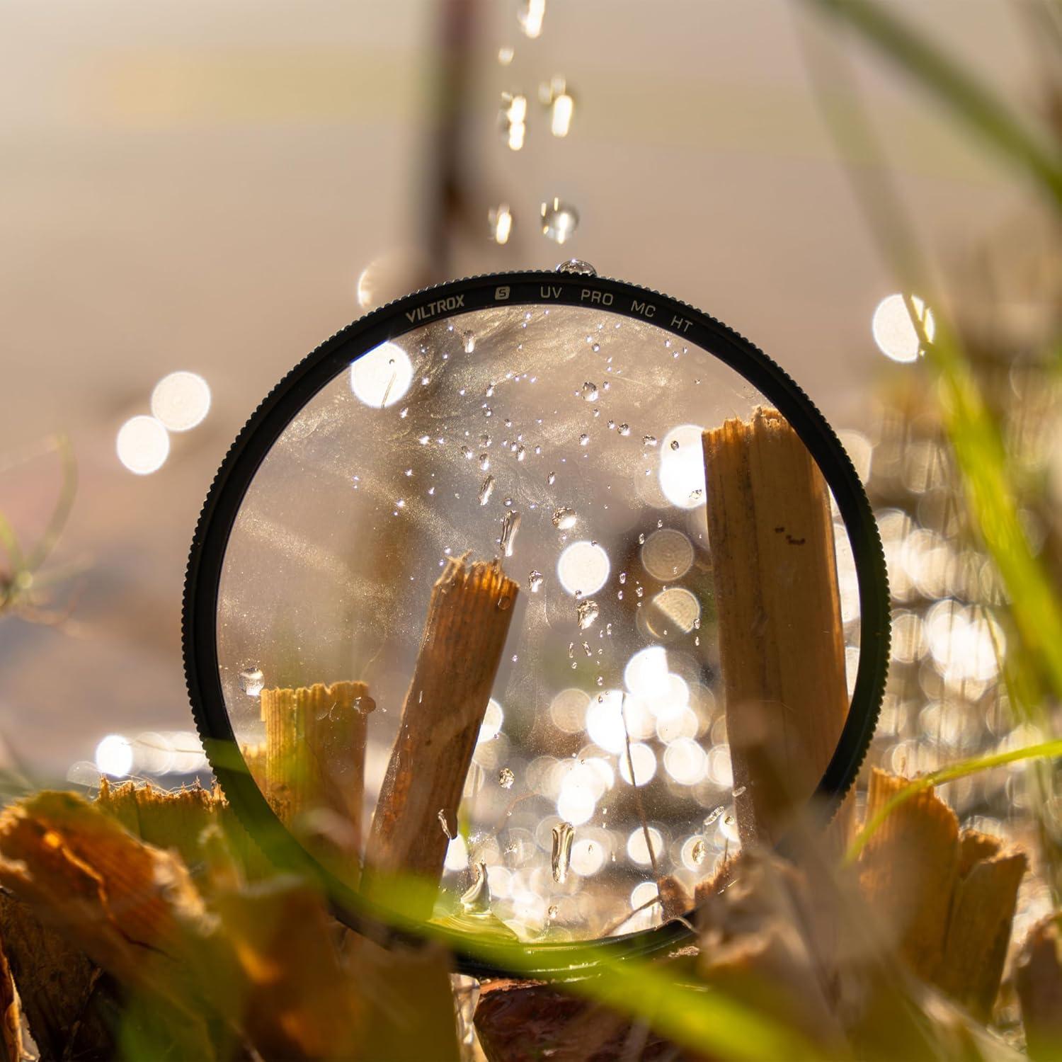 Filtro UV VILTROX 52mm Ultra Delgado 99.5% Transmisión Luz