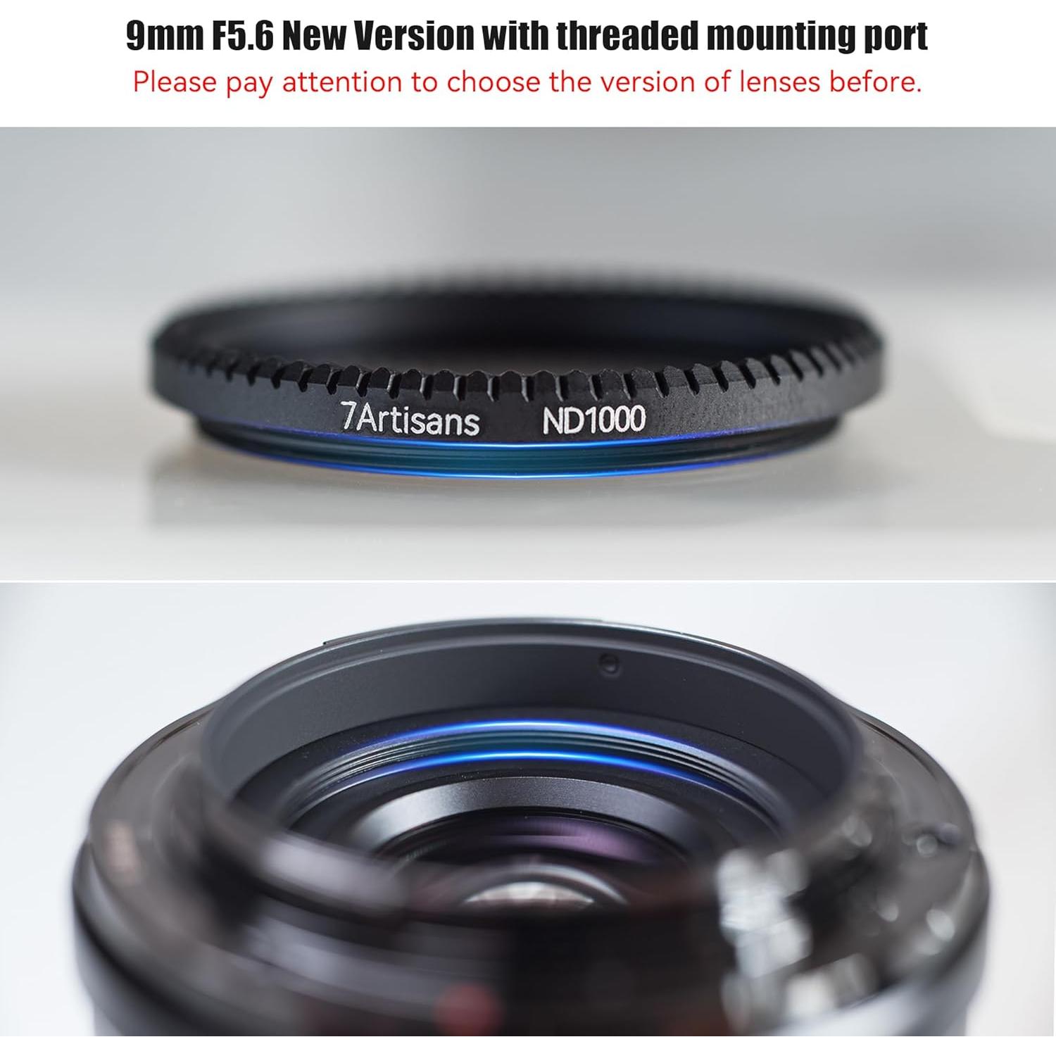 Filtro ND 34mm 7artisans Ultra Delgado Alta Definición