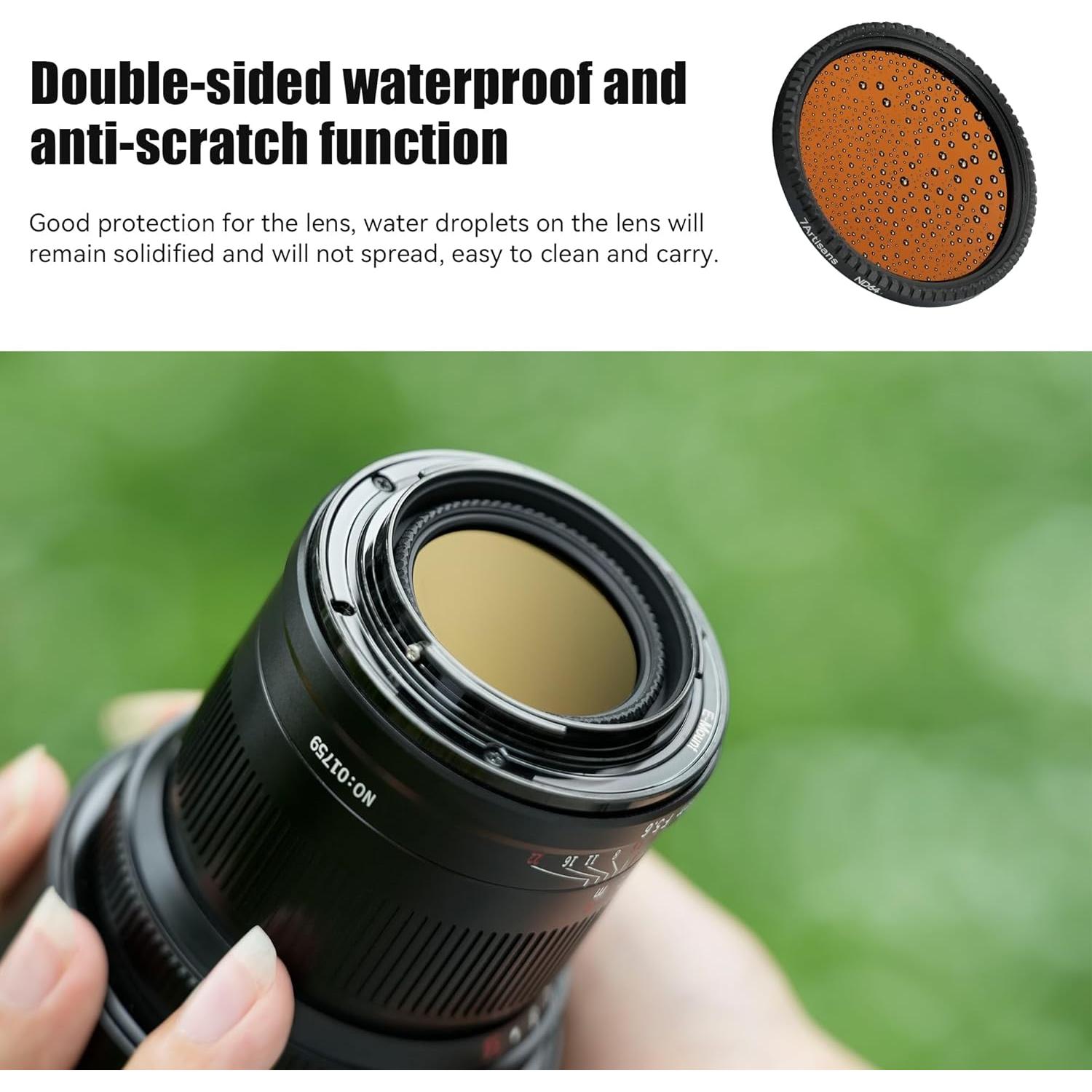 Filtro ND 34mm 7artisans Ultra Delgado Alta Definición