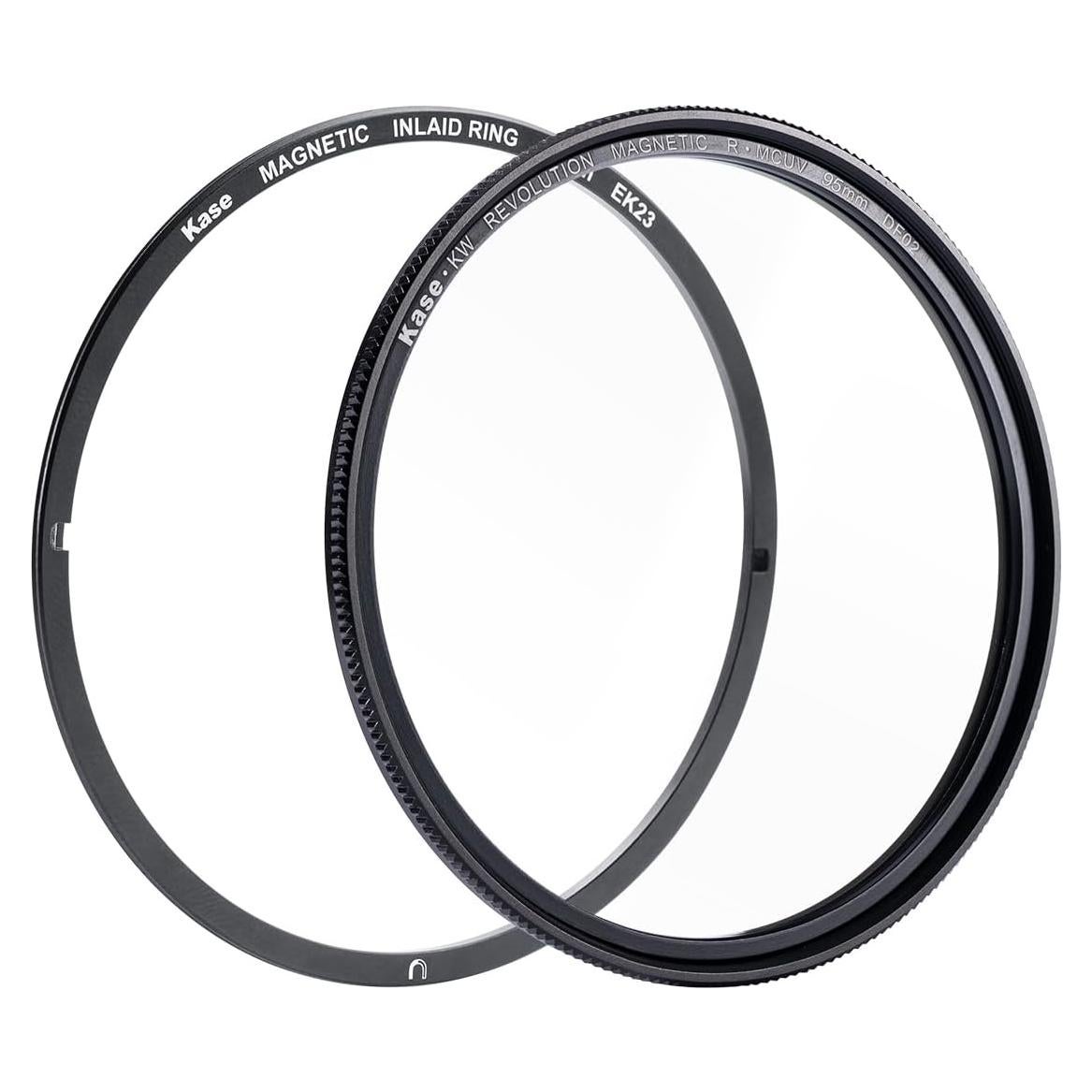 Filtro R-MCUV Magnético Kase 95mm Antichoque Vidrio Óptico