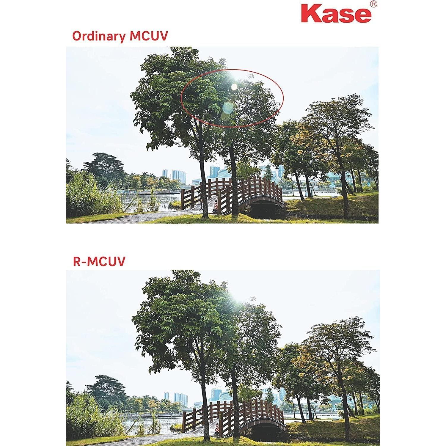 Filtro R-MCUV Magnético Kase 95mm Antichoque Vidrio Óptico