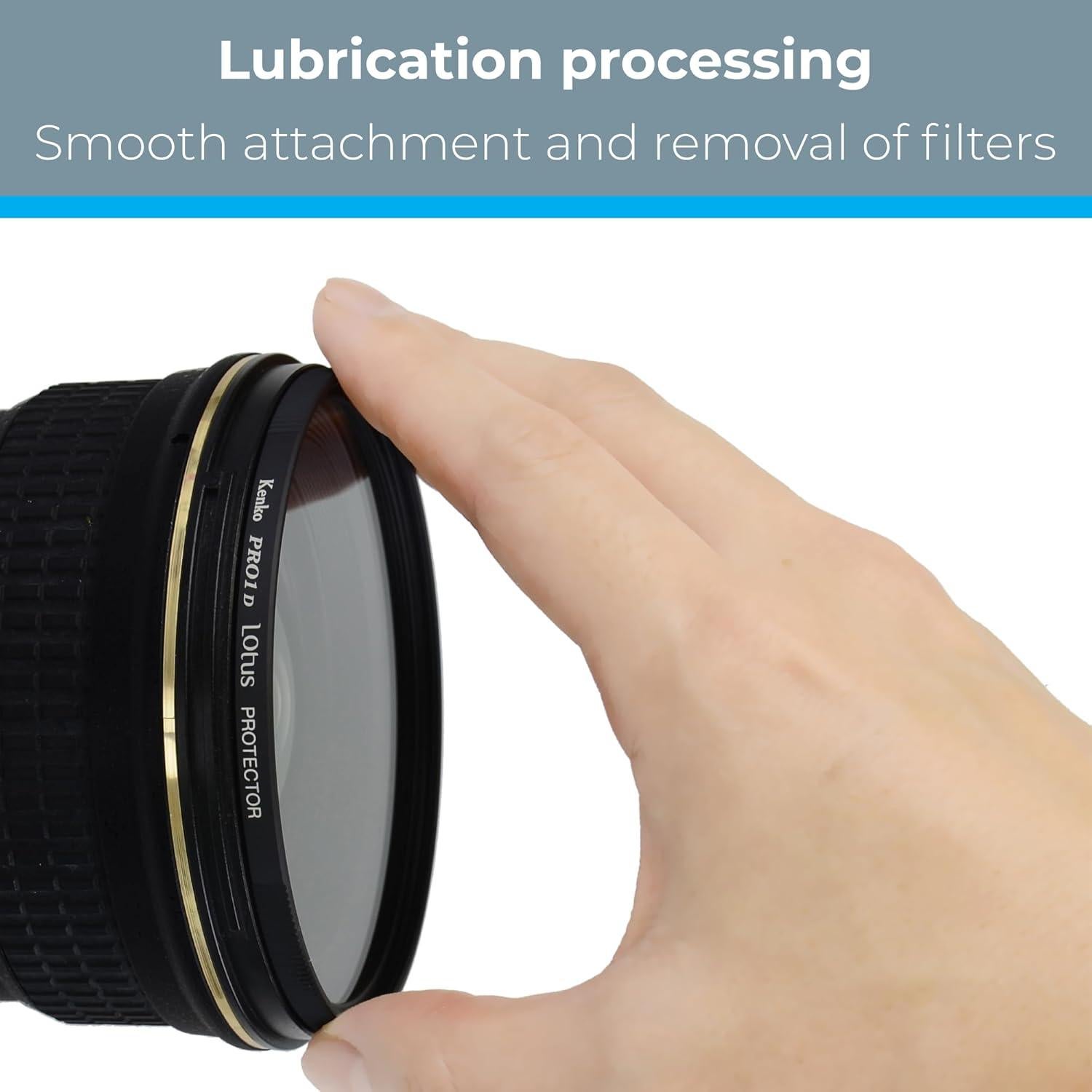 Protector de Lente Kenko PRO1D Lotus 55mm Multicapa Repelente