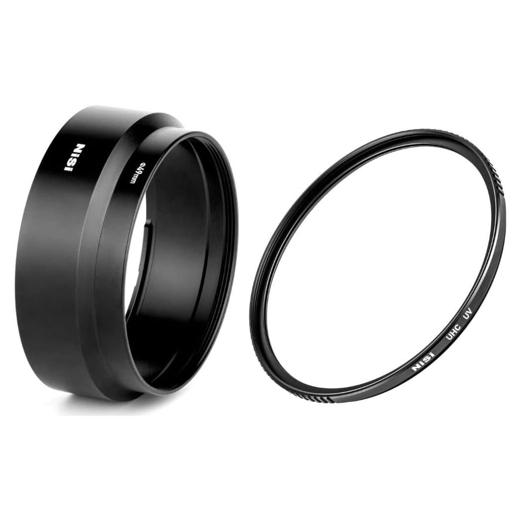 Adaptador de lente NiSi para Ricoh GR III con filtro UV 49mm