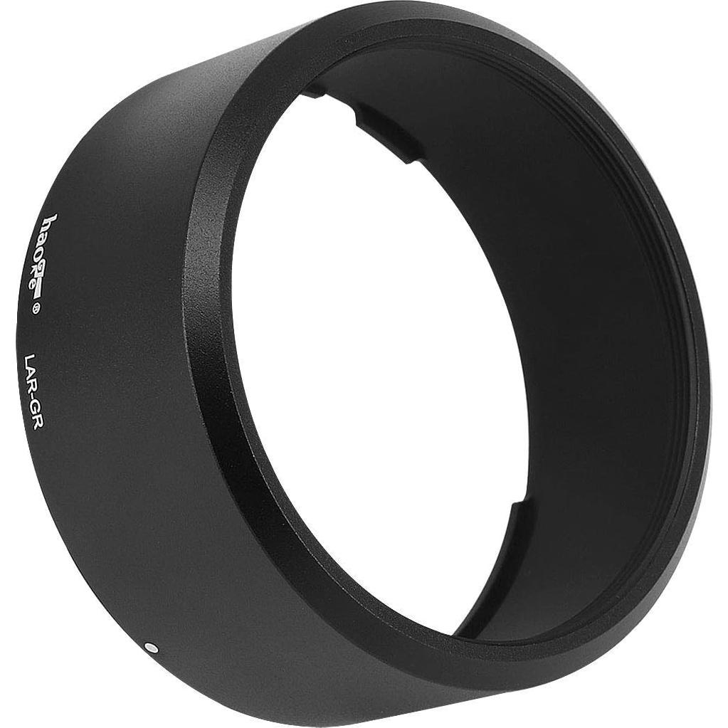 Anillo Adaptador Lente Haoge LAR-GR + Filtro UV 49mm para RICOH GR III