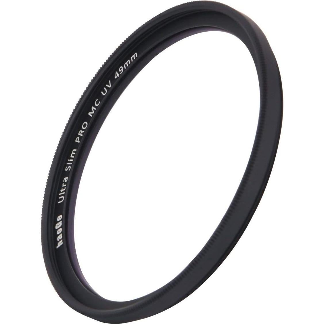 Anillo Adaptador Lente Haoge LAR-GR + Filtro UV 49mm para RICOH GR III