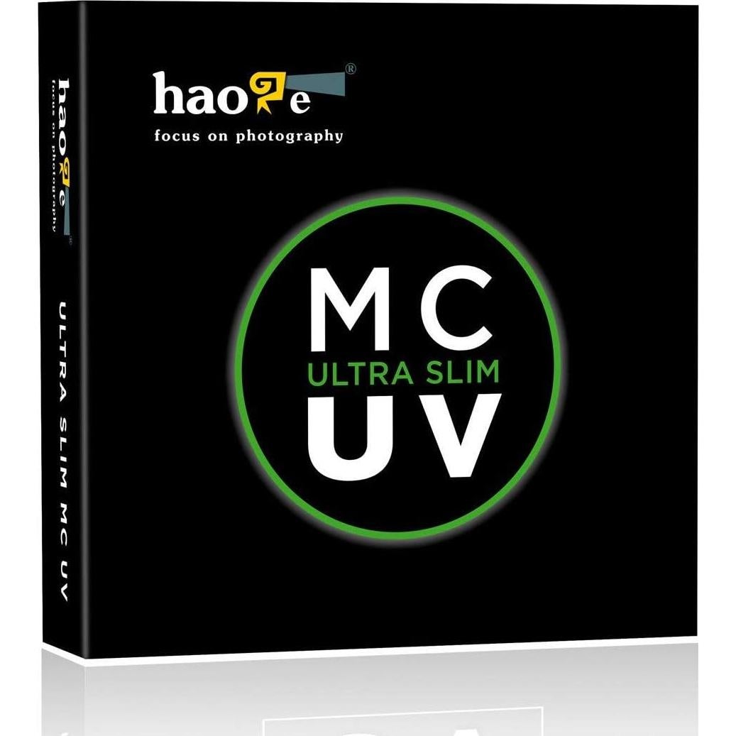 Anillo Adaptador Lente Haoge LAR-GR + Filtro UV 49mm para RICOH GR III