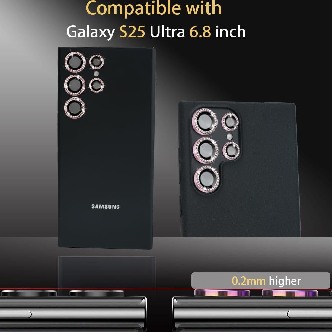 Protector de Lente de Cámara Rayorcon para Samsung Galaxy S25 Ultra