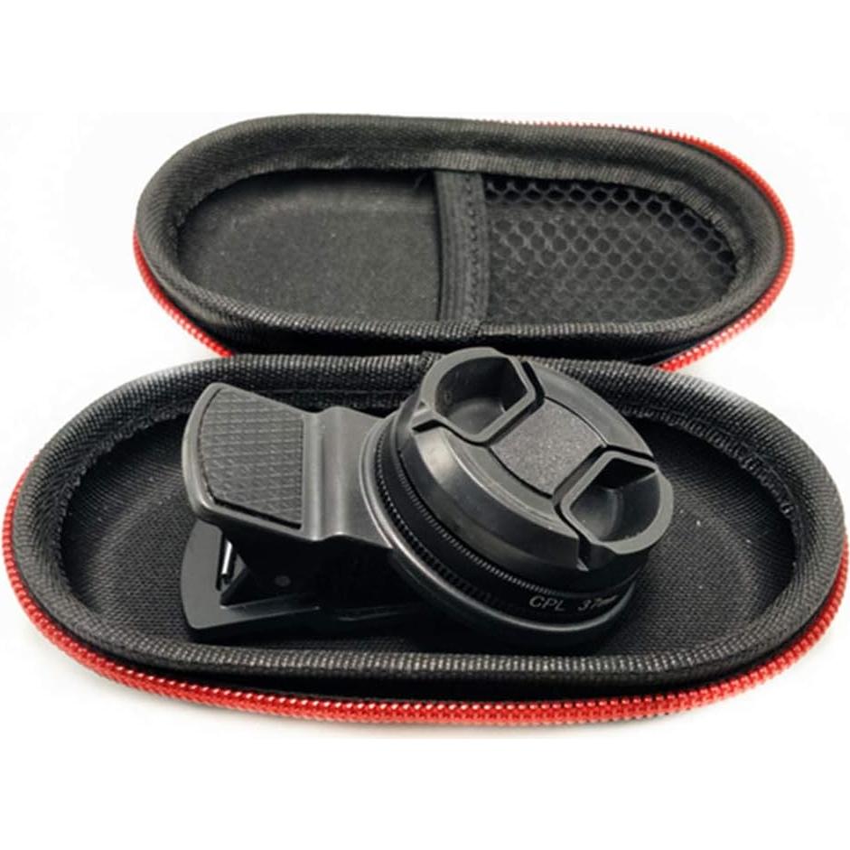 Lente CPL Polarizador Clip-On Faddare 37mm para Teléfonos