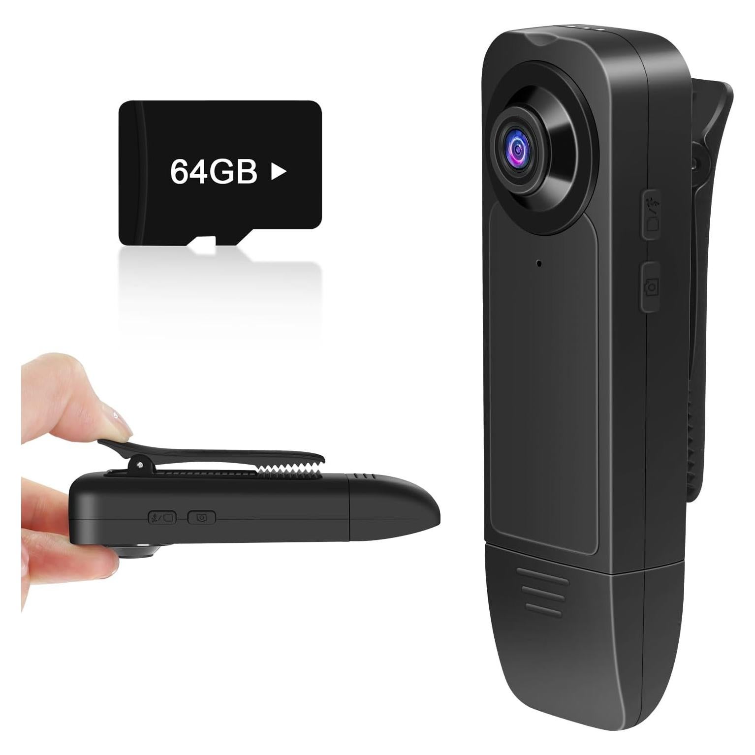 Cámara Corporal Mini UYIKOO 1080P FHD con Visión Nocturna