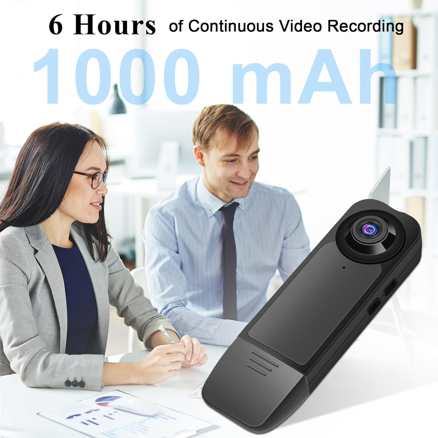 Cámara Corporal Mini UYIKOO 1080P FHD con Visión Nocturna