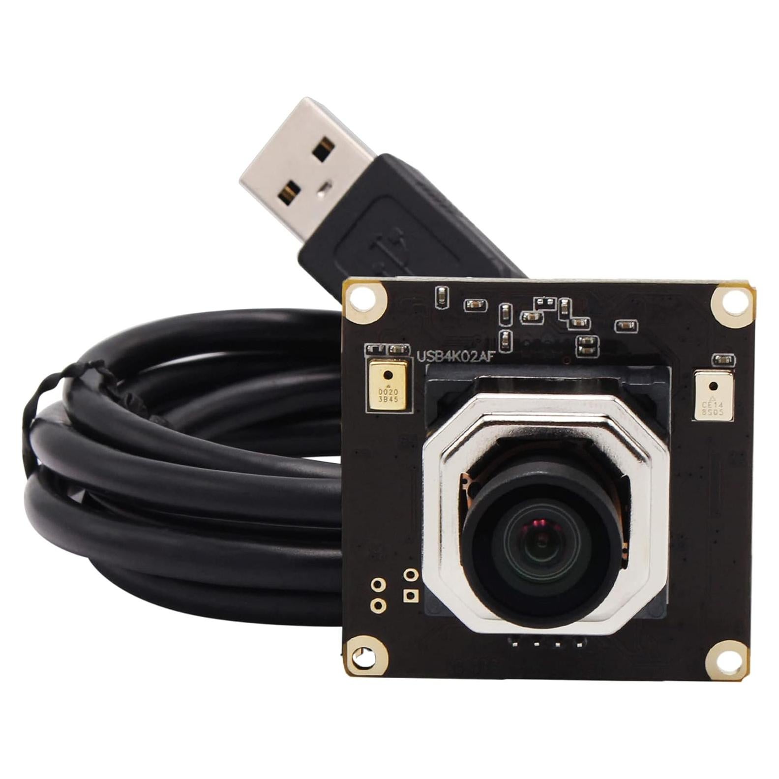 Cámara USB 4K SVPRO con Autofoco y Lente Gran Angular 100°