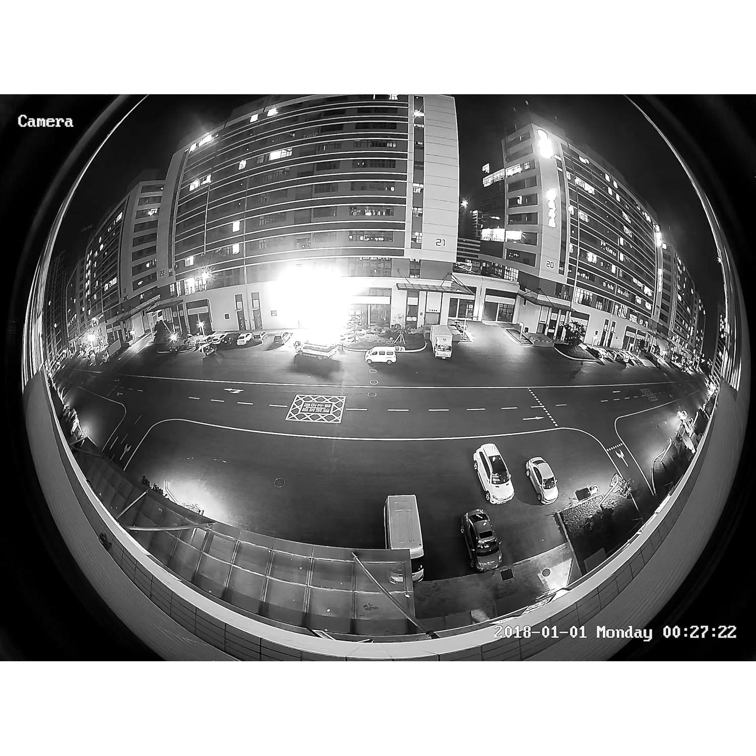 Cámara de Seguridad Dome 4K 8MP Real HD con Visión Nocturna