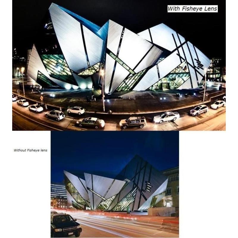 Lente Macro Ojo de Pez 0.42x HD para Cámaras JVC 30.5mm