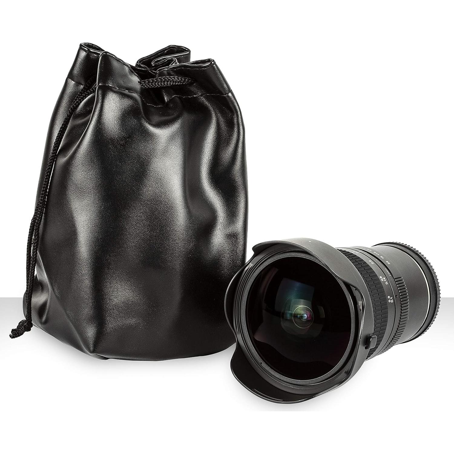 Lente Fisheye Asférico HD 7mm f/3 Ultimaxx para cámaras E