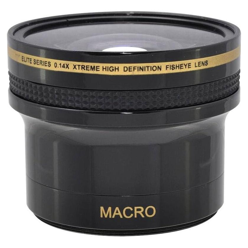 Lente Ojo de Pez 55mm OPTURA HD para Sony Alpha A35 A77