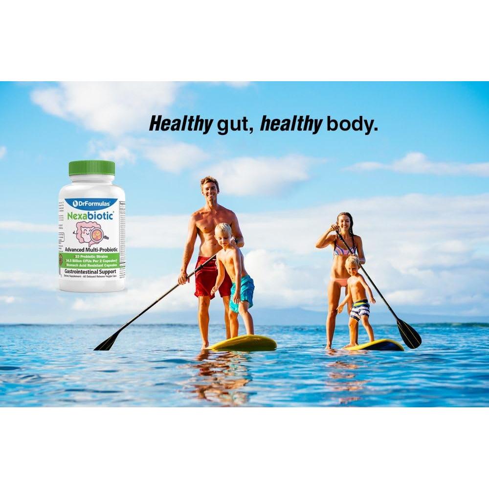 Probioticos Nexabiotic 30 Cápsulas DrFormulas - Lactobacillus y Bifidobacterium