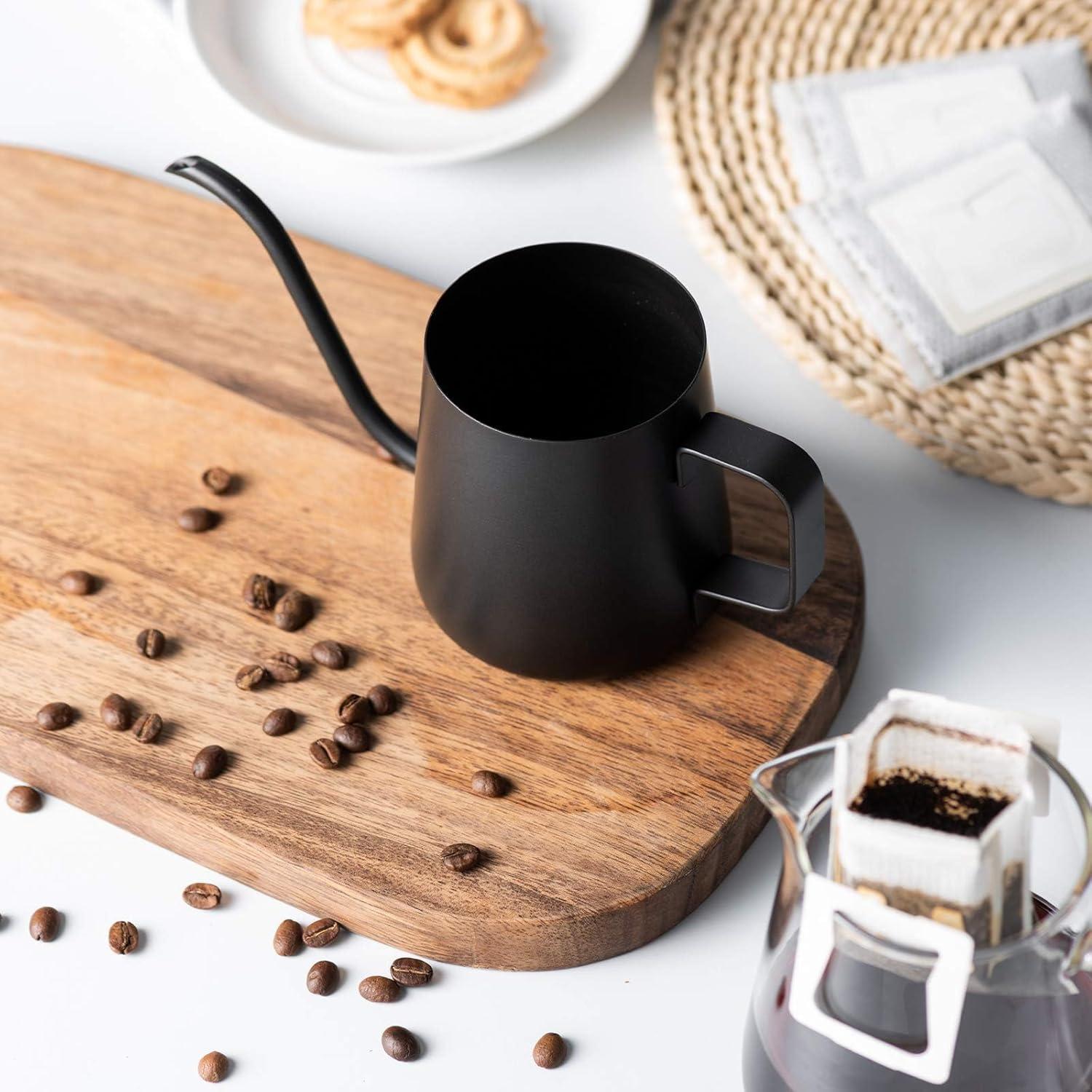 Tetera PARACITY de Acero Inoxidable 350ml con Pico de Ganso