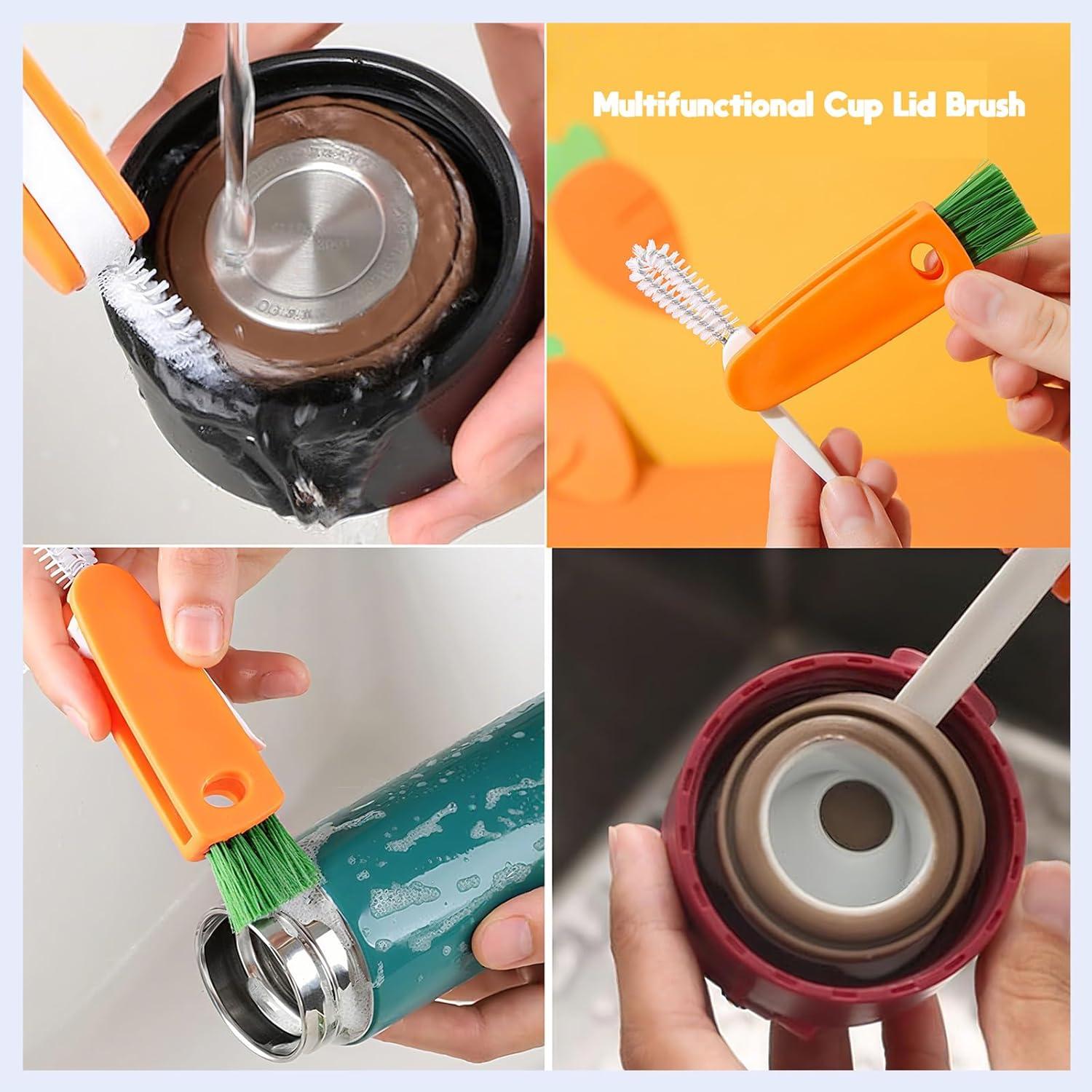 Tapa de Reemplazo Owala Freesip con Popote y Cepillo - Negro