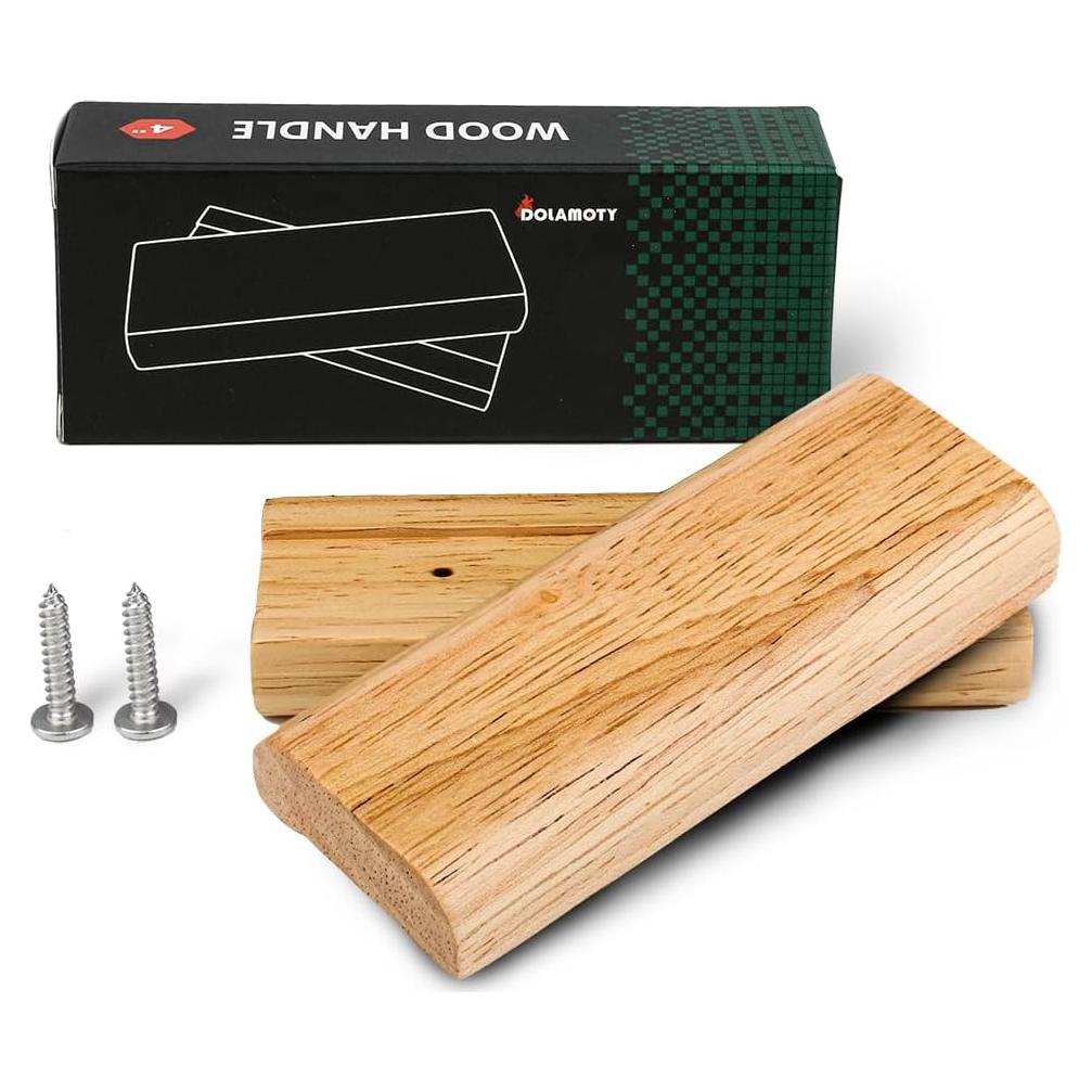 Mango de Madera de 10.16 cm DOLAMOTY para Big Green Egg