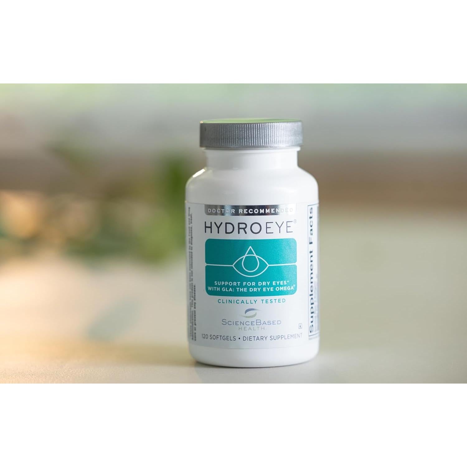 Suplemento Ocular HydroEye ScienceBased Health - 120 Softgels