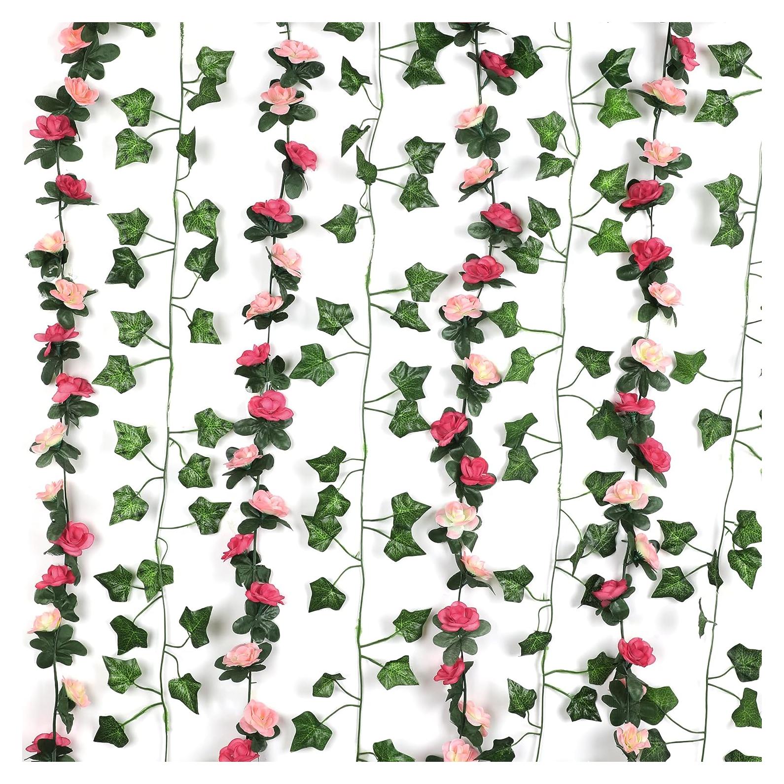 Guirnalda Artificial 10 Pcs BLEUM CADE Flores y Hiedra
