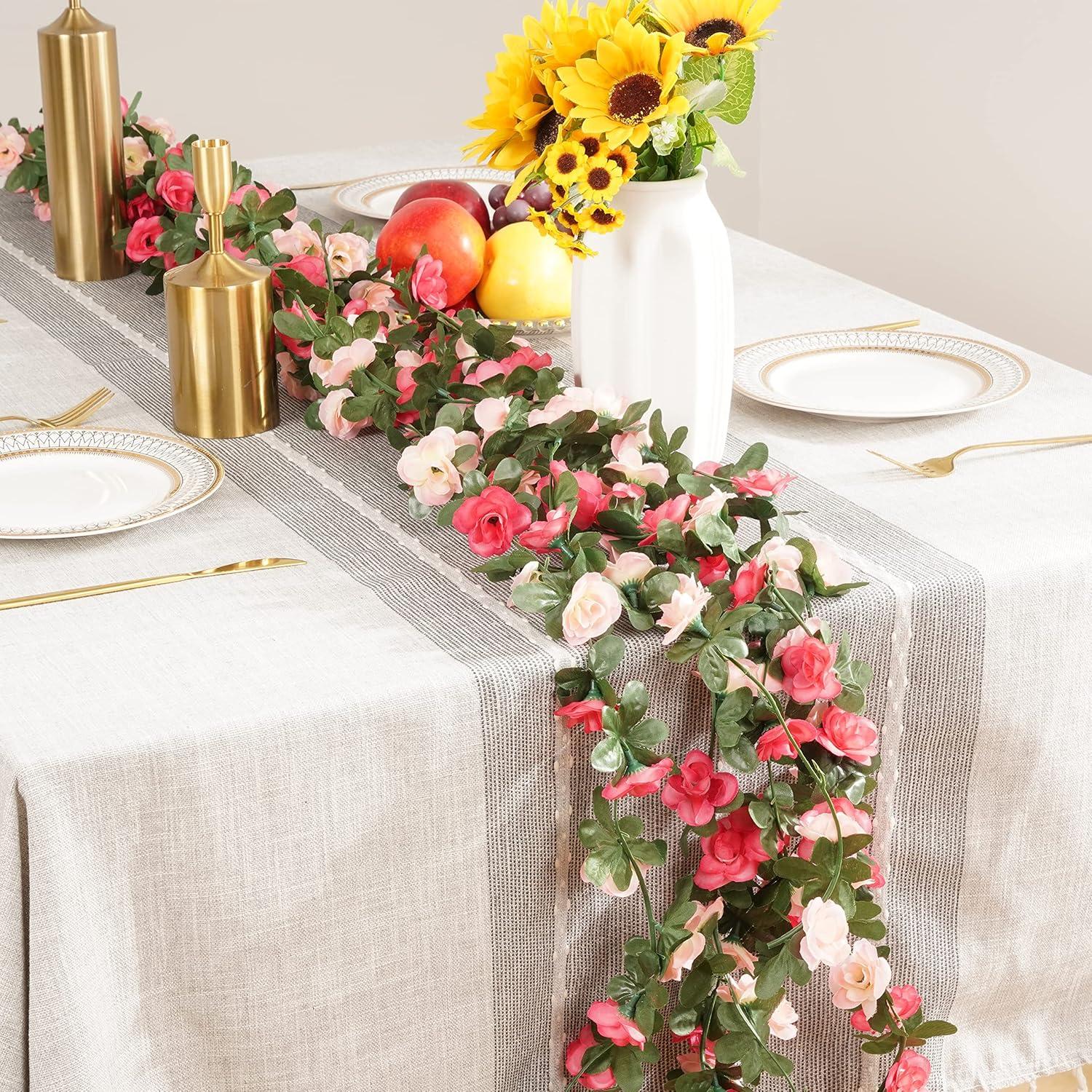 Guirnalda Artificial 10 Pcs BLEUM CADE Flores y Hiedra