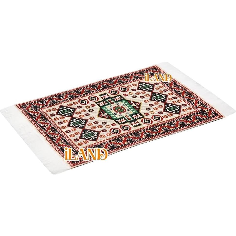 Juego de Muebles para Casa de Muñecas iLAND 1:12 Sofás y Mesa