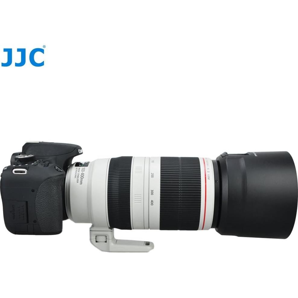 Capucha de Lente JJC LH-83D para Canon EF 100-400mm con Ventana
