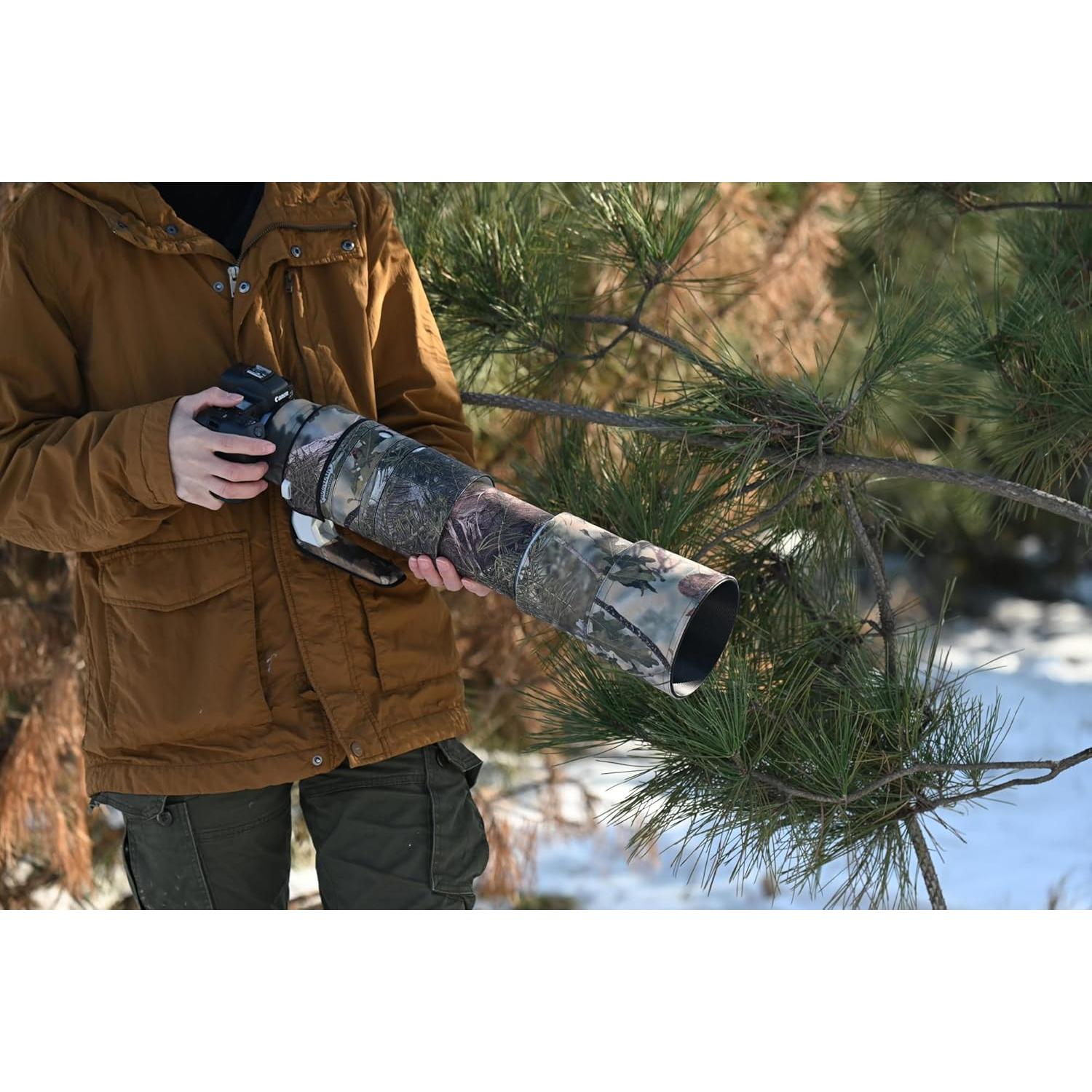 Cubierta de Lente Impermeable Rolanpro para Canon RF 200-800mm