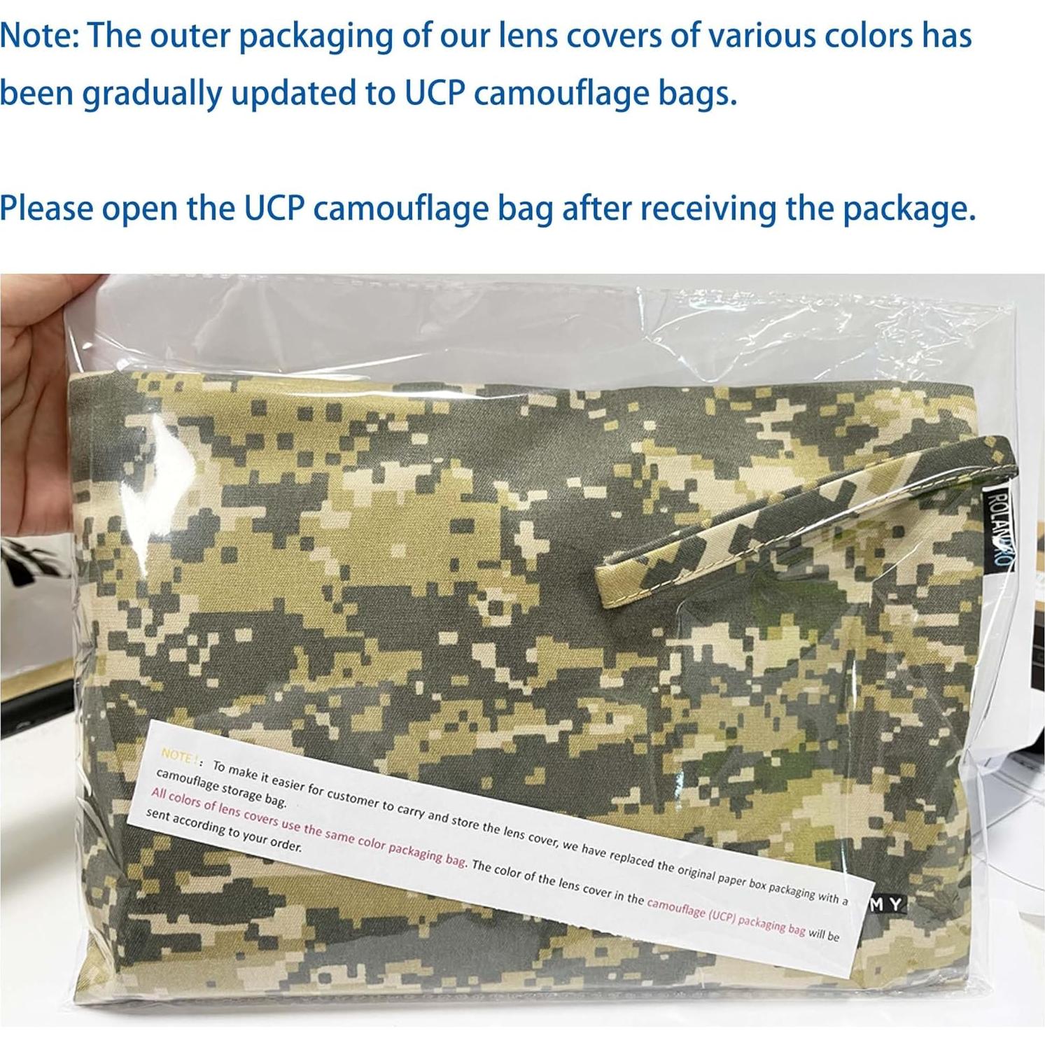 Cubierta de Lente Impermeable Rolanpro para Canon RF 200-800mm