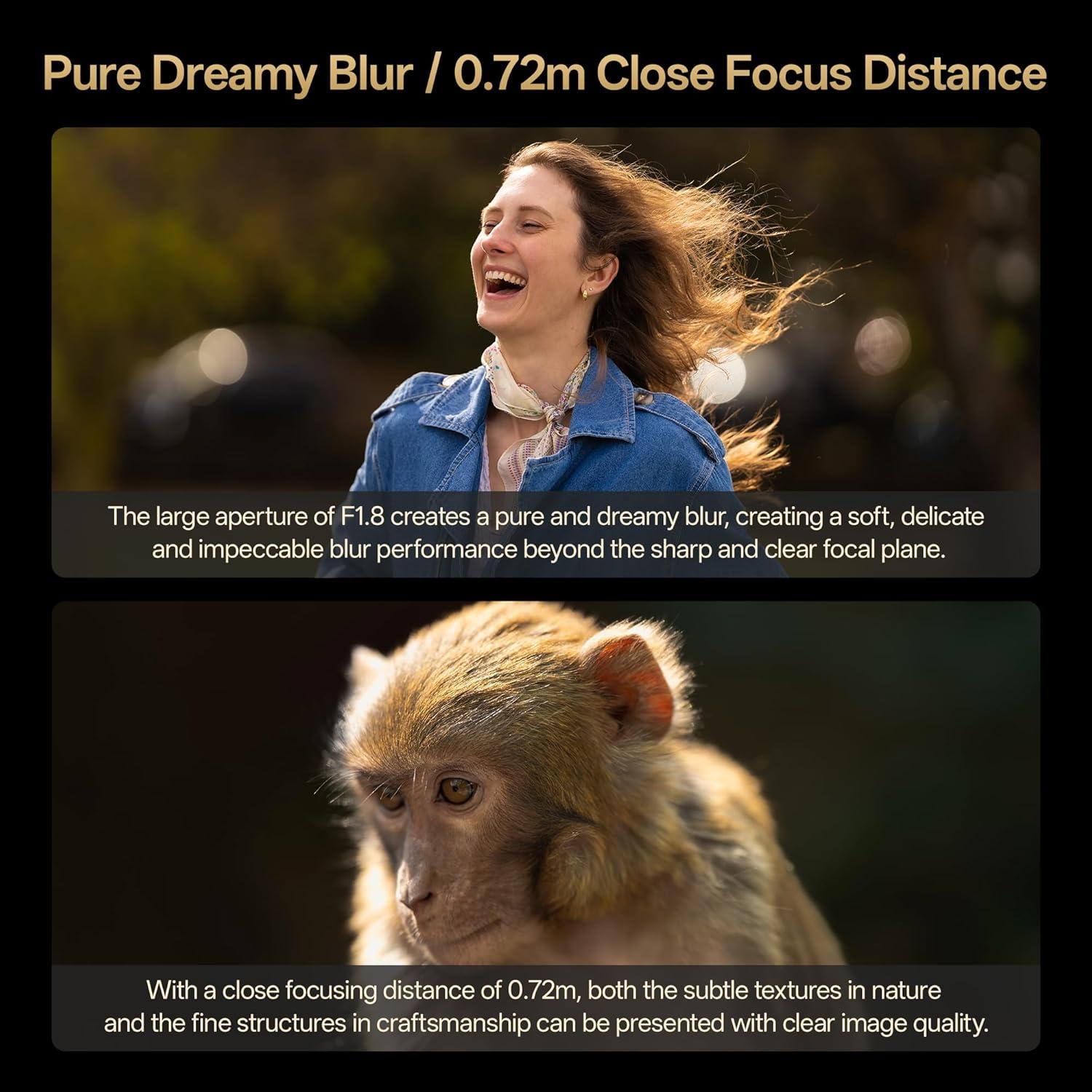 Lente Viltrox AF 135mm F1.8 para Nikon Z - Telefoto Fijo