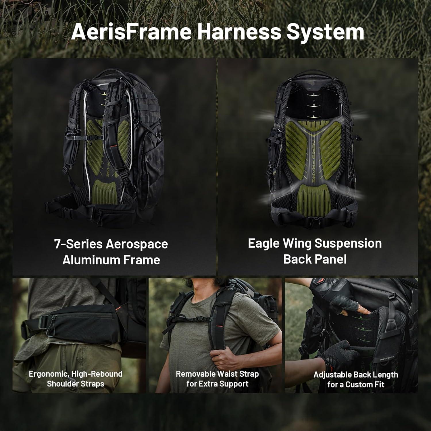 Mochila Fotográfica PGYTECH OnePro para DSLR hasta 1200mm