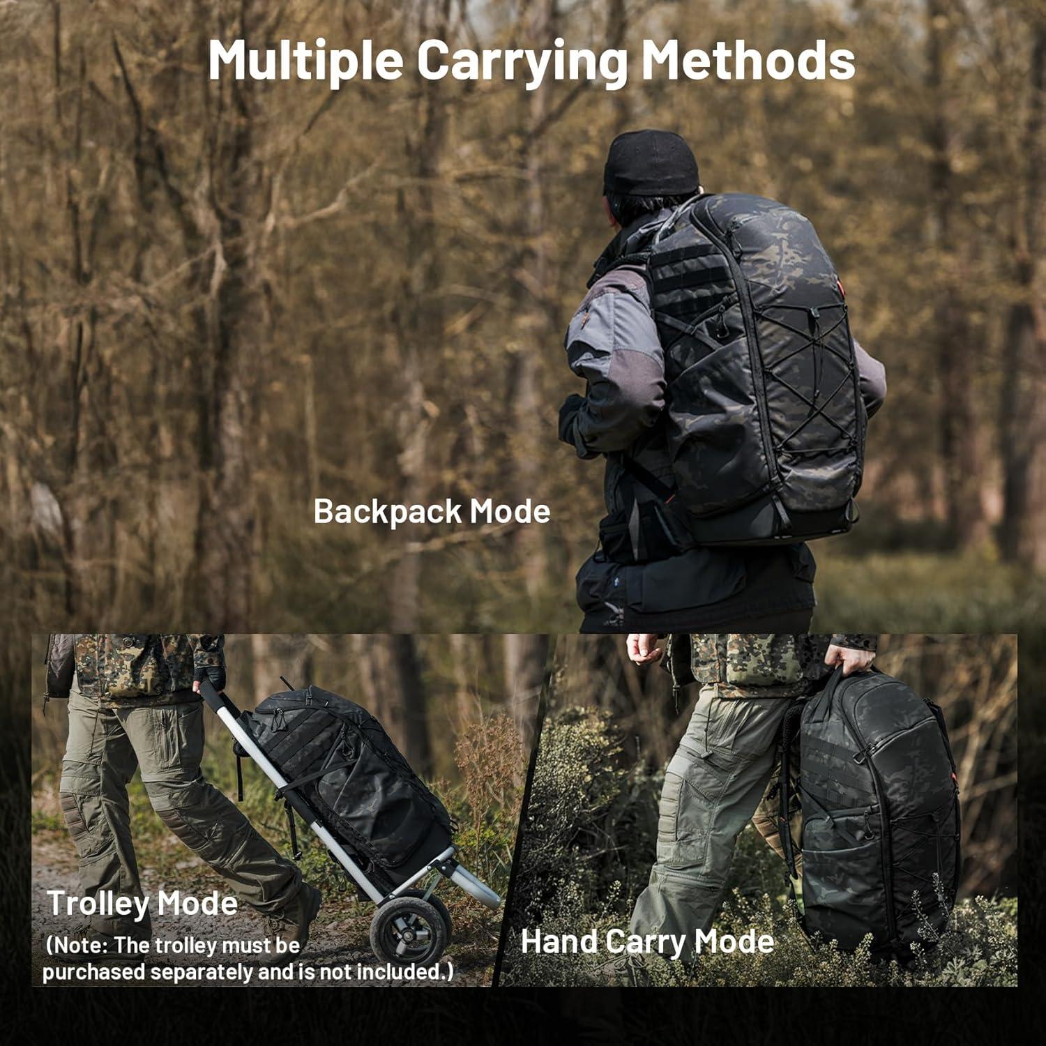 Mochila Fotográfica PGYTECH OnePro para DSLR hasta 1200mm