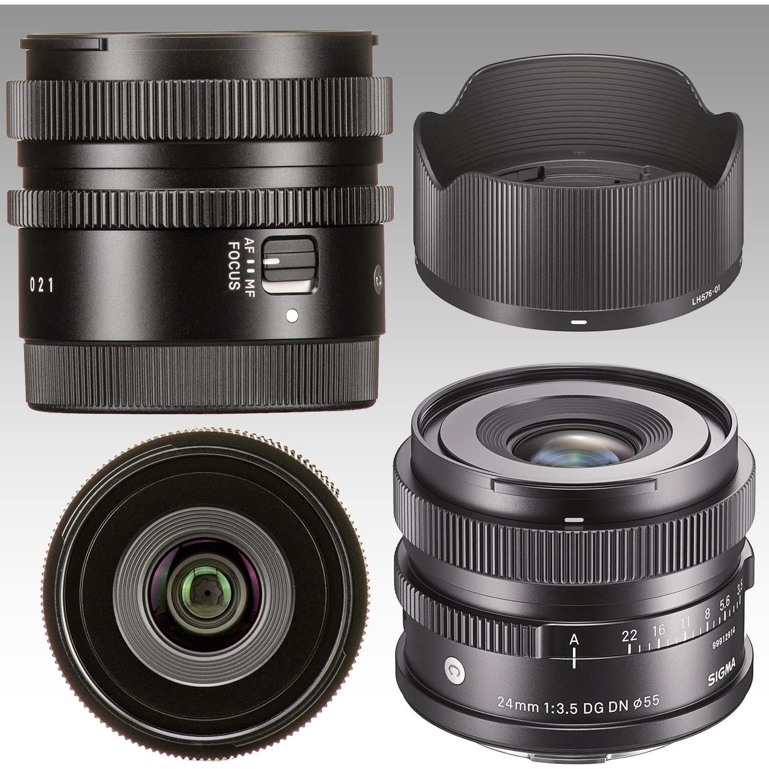 Lente Contemporáneo Ultimaxx 24mm f/3.5 + Accesorios 19 Pzas