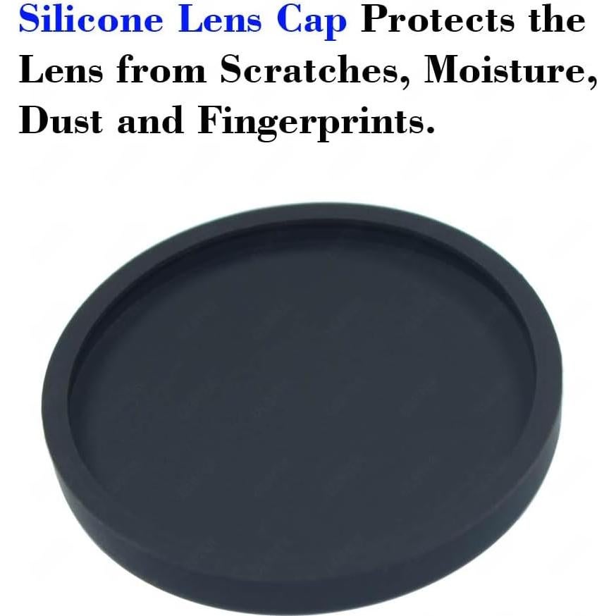 Tapa de Lente de Silicona ULBTER para Cámara Olympus Tough TG-7 TG-6 TG-5 - 2 Piezas